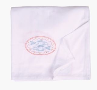 Sardines pöytäliina valkoinen