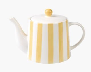Atelier stripe teekannu                        keltainen