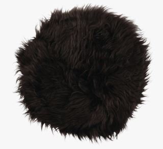 Longwool istuinalusta tummanruskea