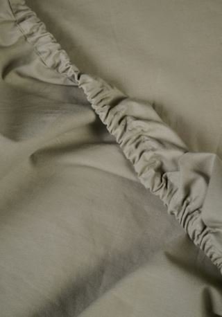 Percale muotoonommeltu aluslakana vaaleanvihreä