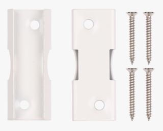 Ebbe seinäkiinnike valkoinen