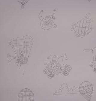 Adventure tapettinäyte harmaa