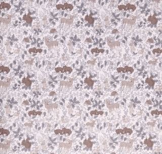 Wooden Animals tapetti sininen