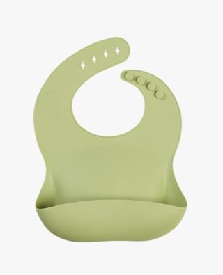 Mina ruokalappu vihreä