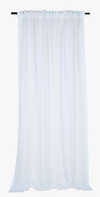 Atelier sheer pellavaverho valkoinen