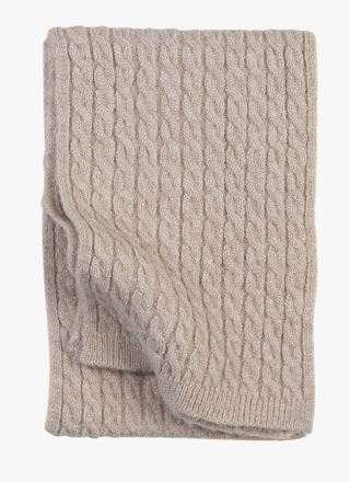 Wonderland knitted scarf hiekka