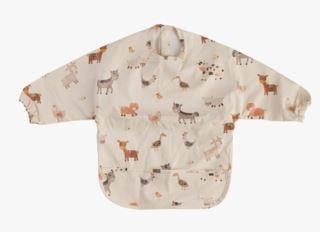 Farmer hihallinen ruokalappu                     beige