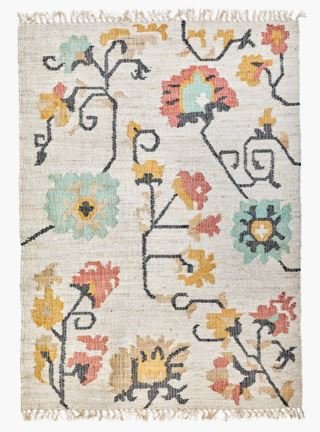 Aurora matto luonnonvalkoinen