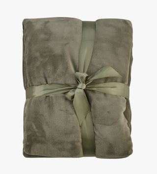 Ted fleecehuopa oliivinvihreä