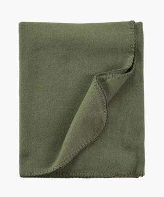 Wilmer fleecehuopa oliivinvihreä