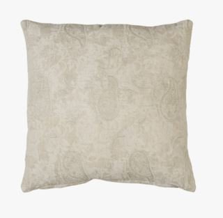 Paisley koristetyynynpäällinen vaalean beige