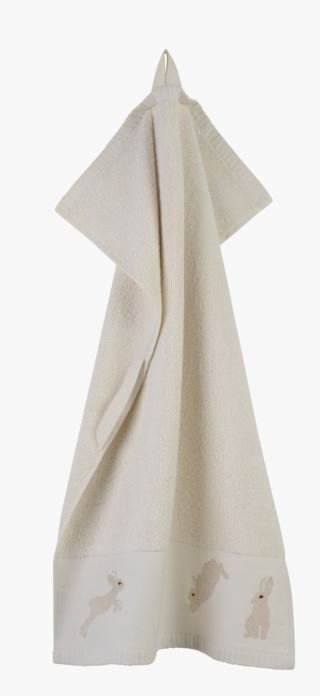 Bunnies pyyhe luonnonvalkoinen