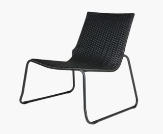 Vivid puutarhatuoli musta