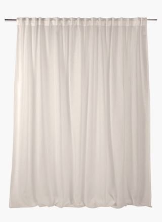 Otto Wide erityisen leveä verho vaalean beige
