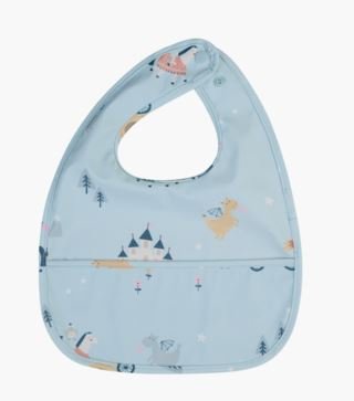 Knight ruokalappu vaaleansininen