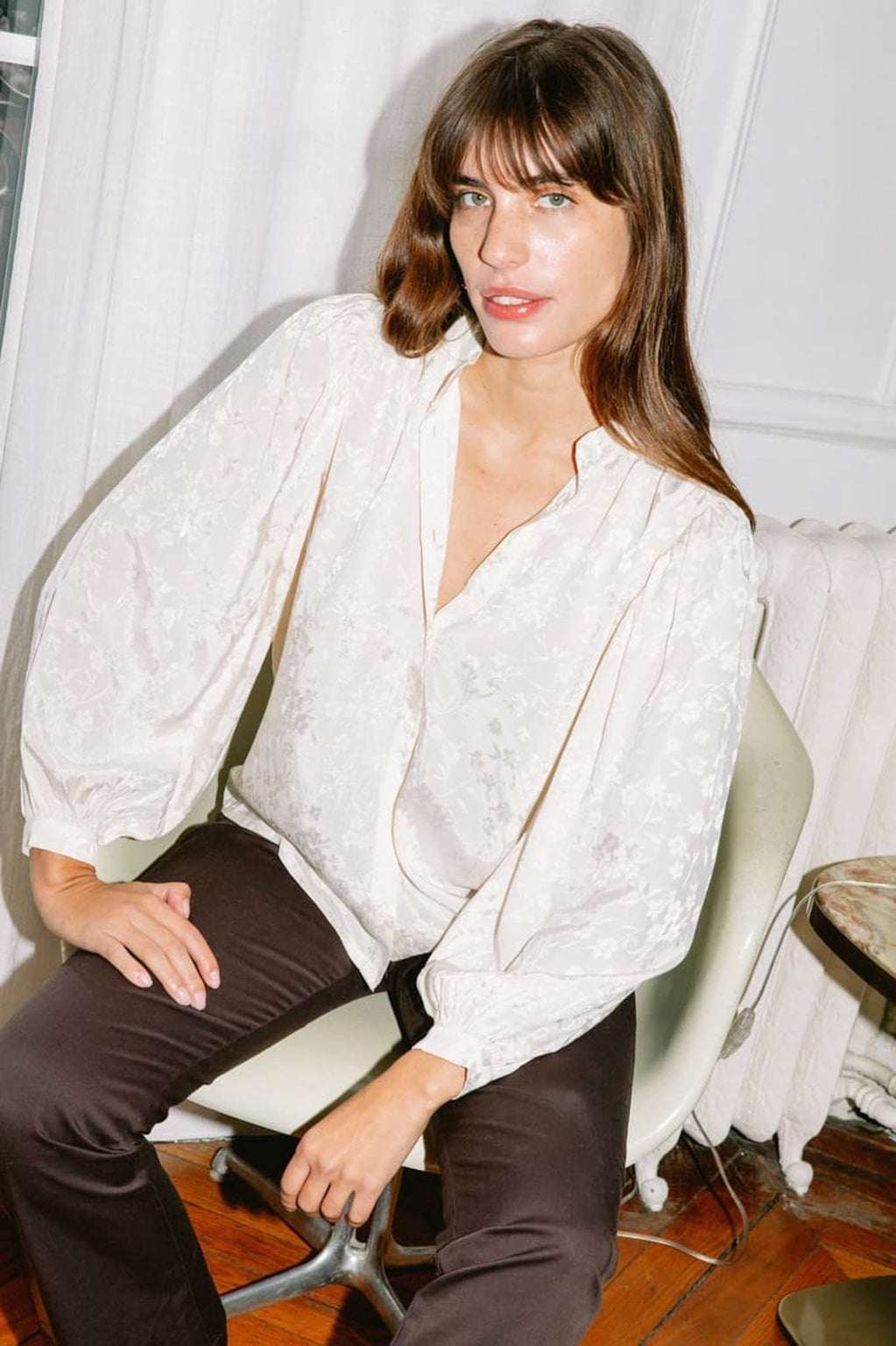 Hortensia Blouse Ecru