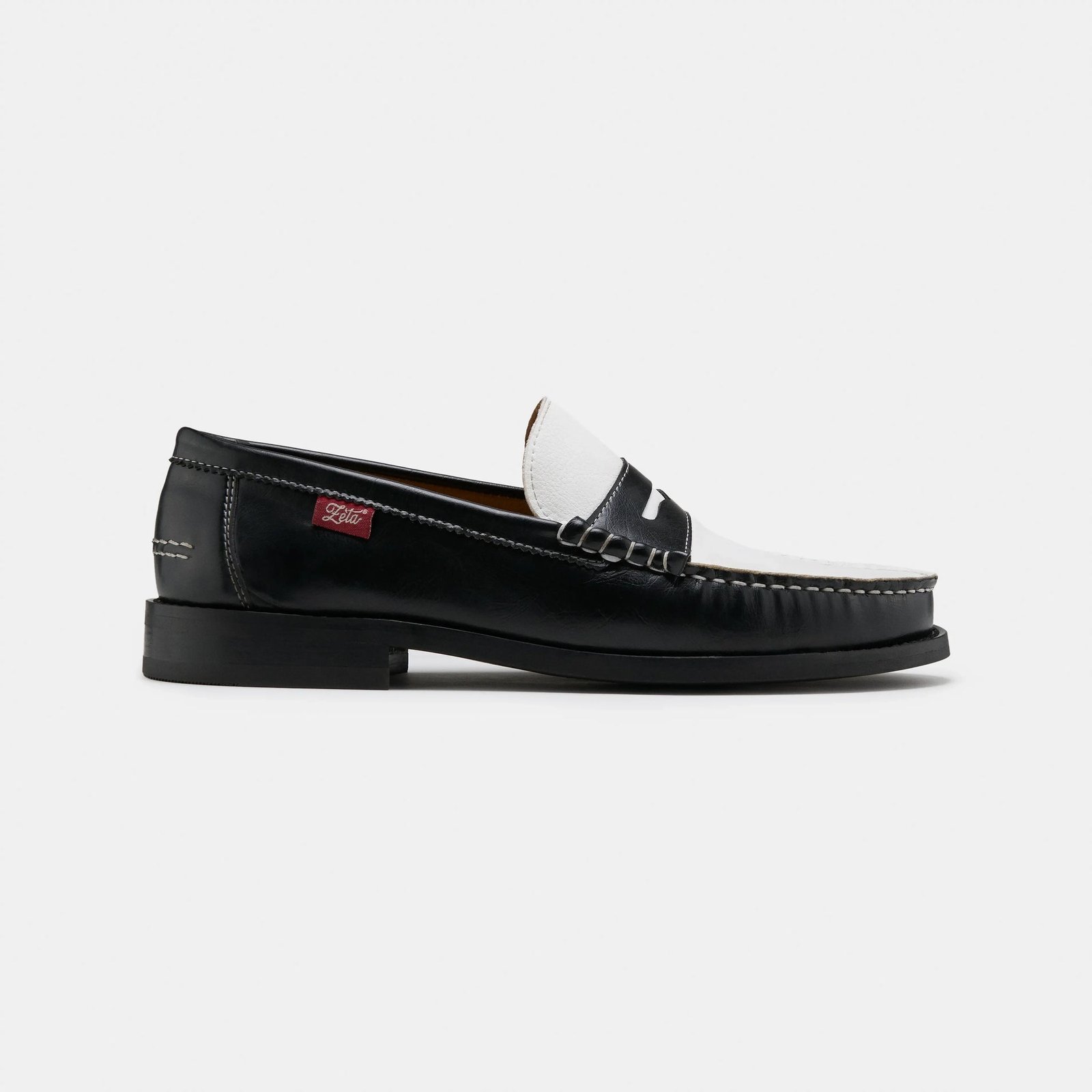 Braga Loafer Black - White