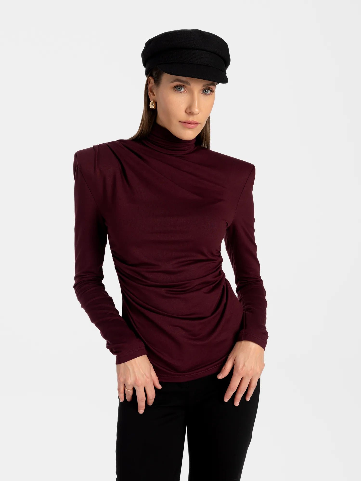 Golfik Varo Turtleneck Cherry