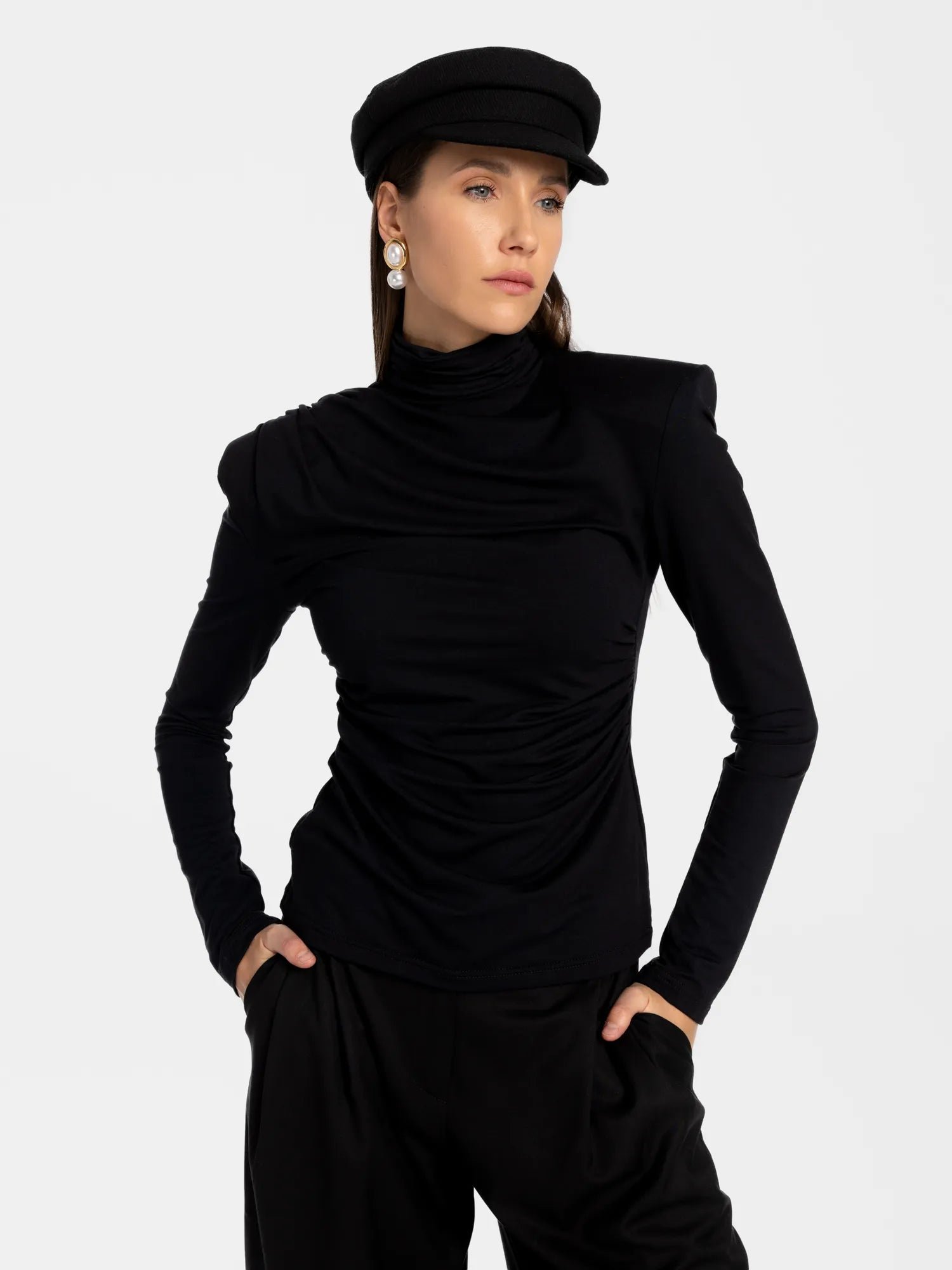Golfik Varo Turtleneck Black