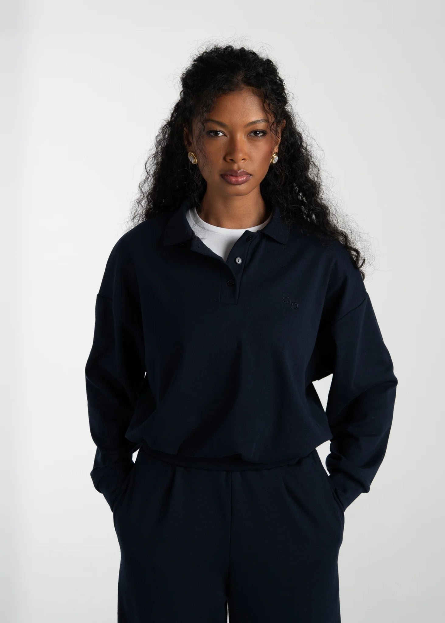 Naisten pusero | Legacy Polo Sweater Navy