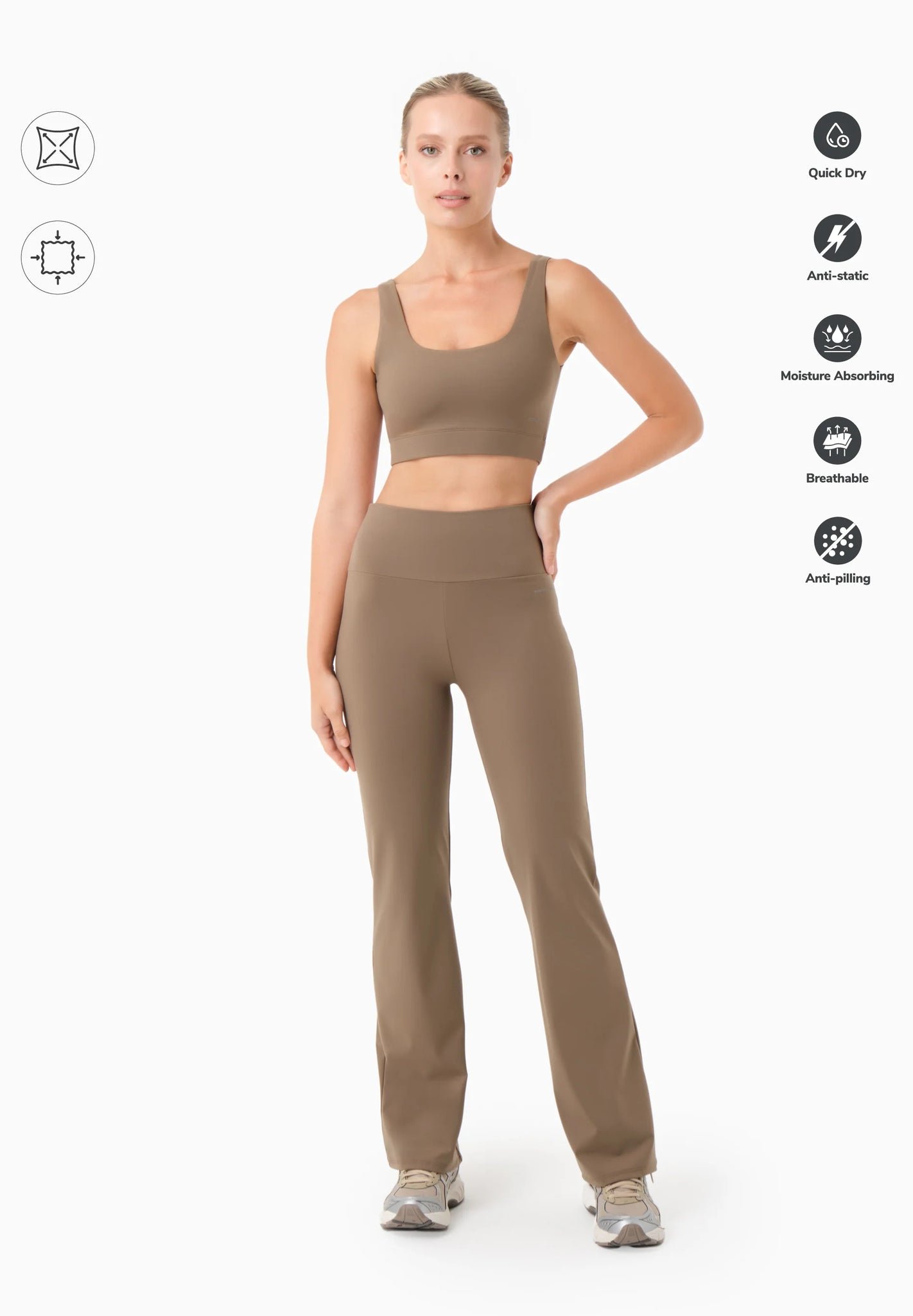 Lavinn Sport Pants Gravel