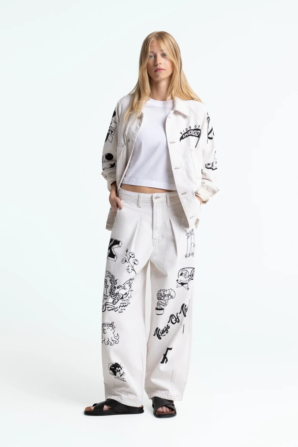 Kimmy Amsterdam Scribble Trousers