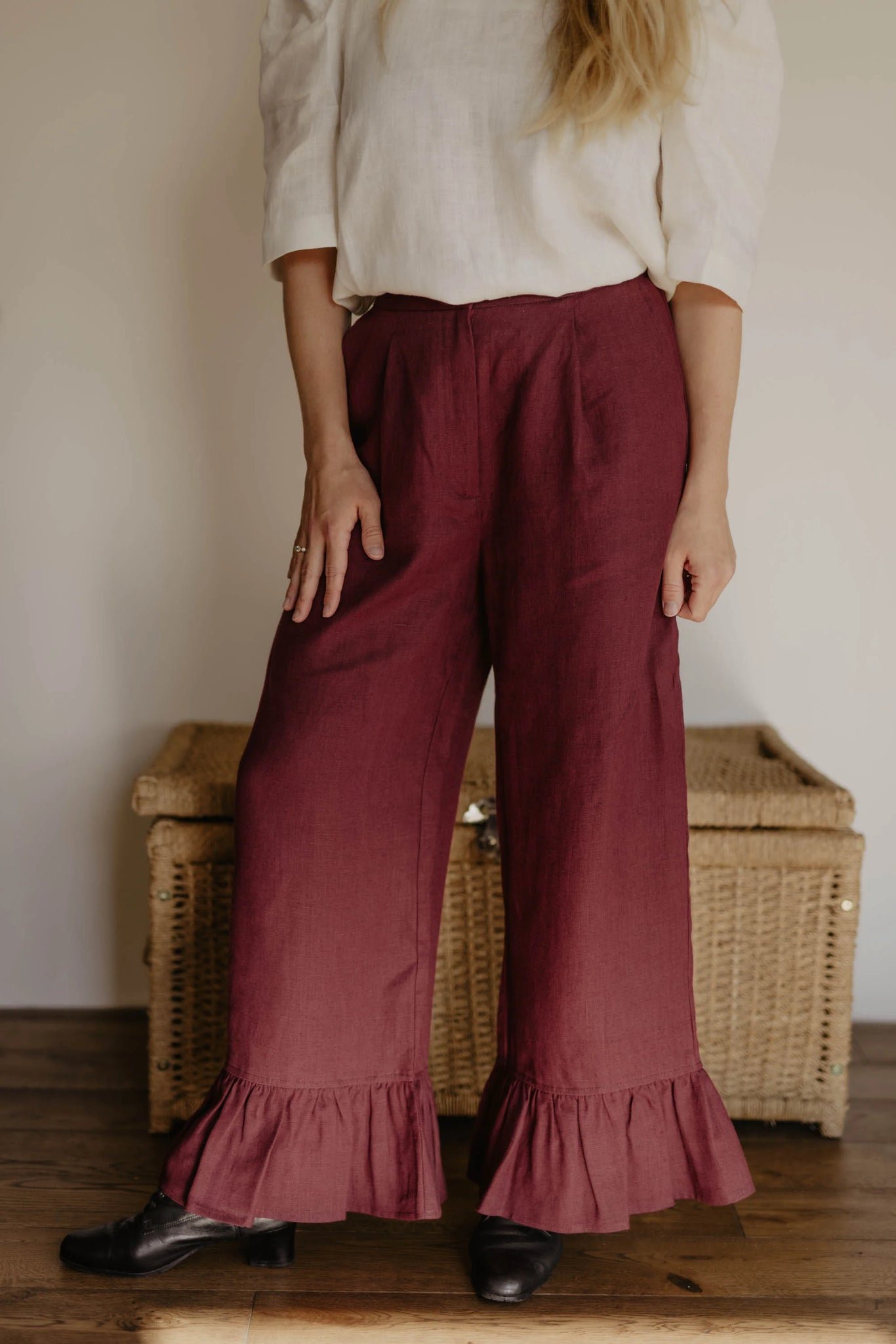 Biarritz Women's Linen Pants
