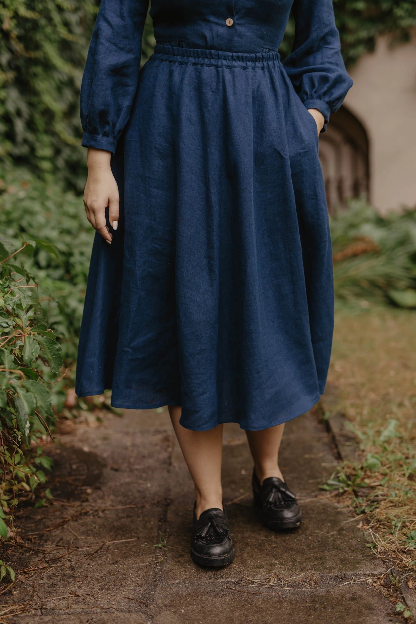 Juliette Linen Skirt