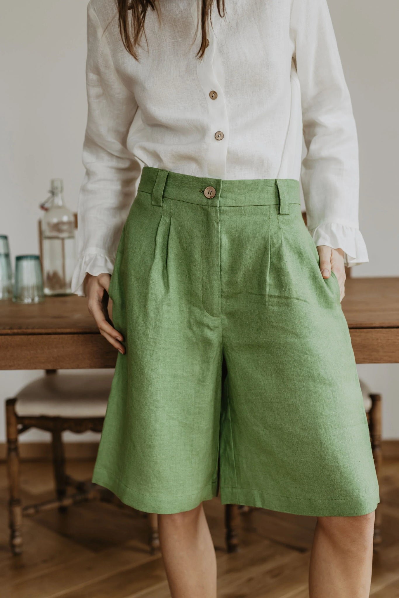 Palanga Linen Shorts