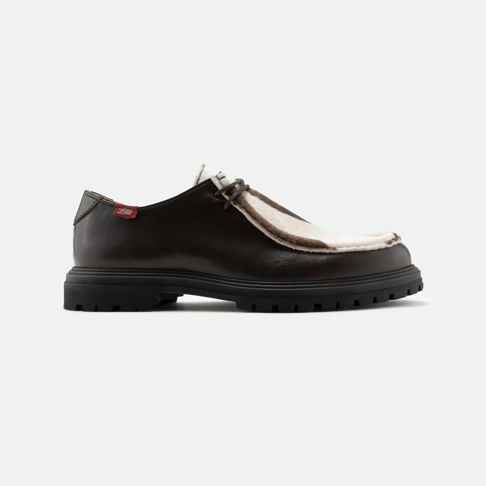 Soajo Derby Shoes Animal Print