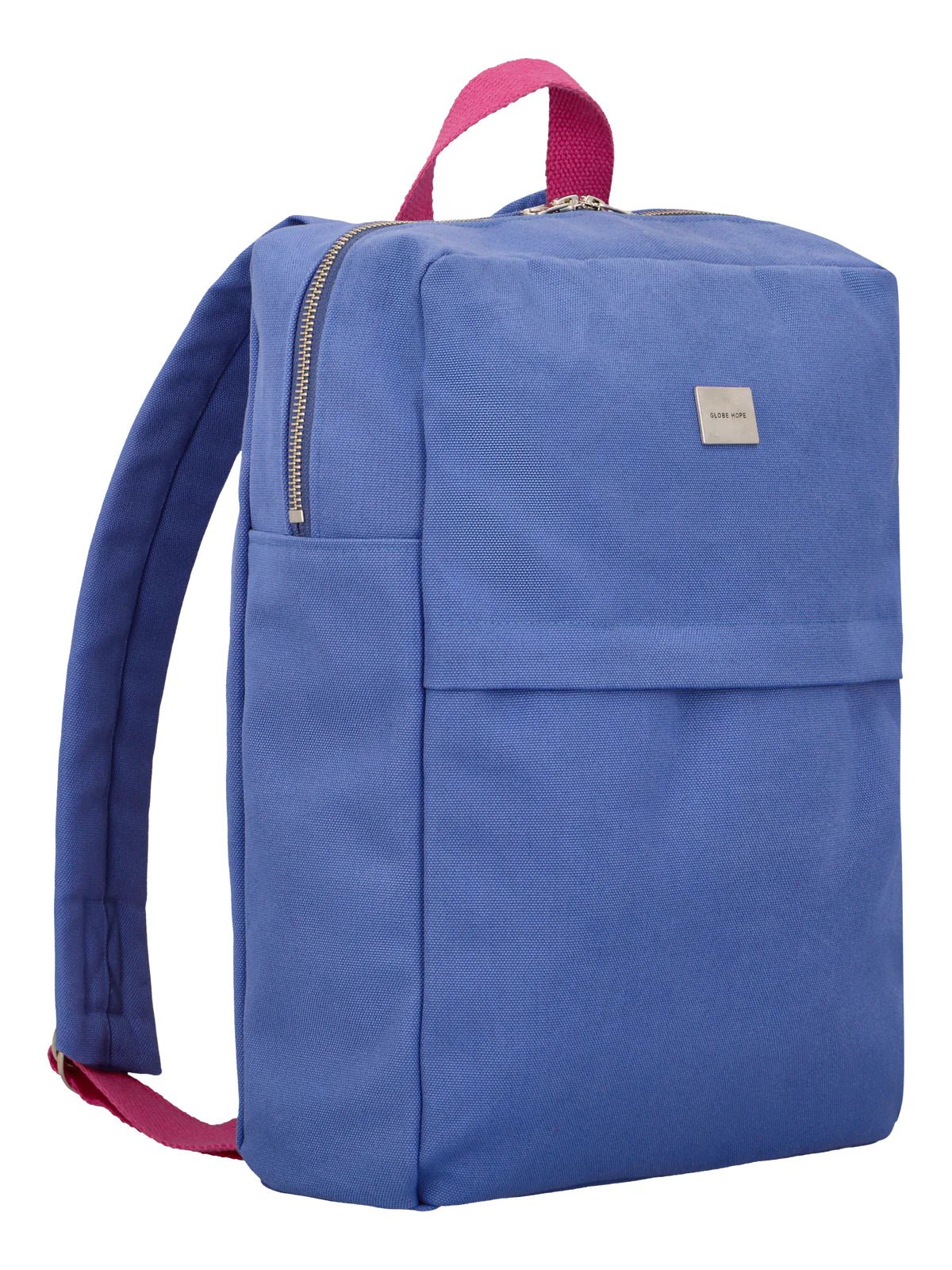 Sumu Backpack Navy Blue and Pink Details