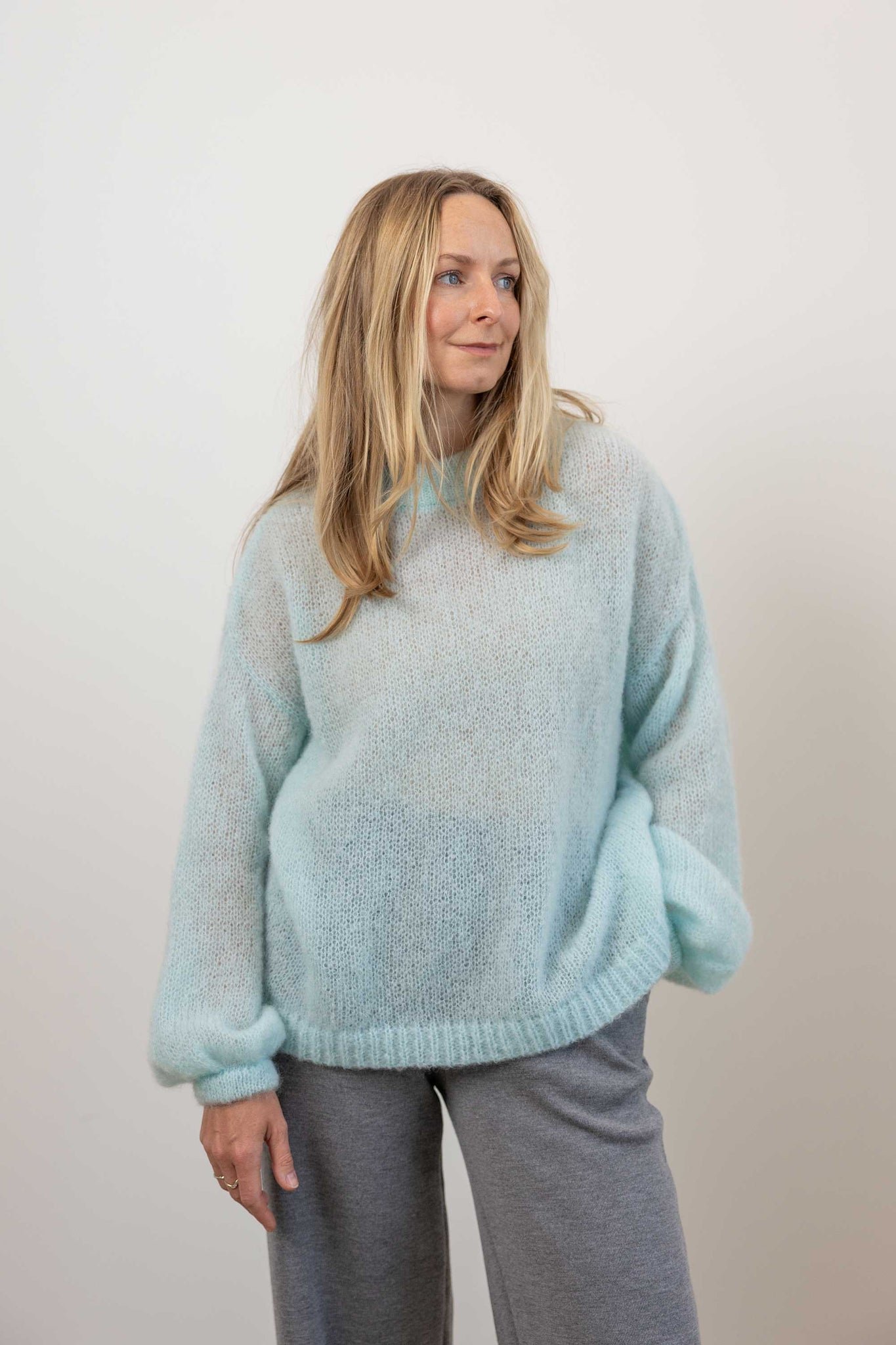 Melody Mohair Jumper Mint