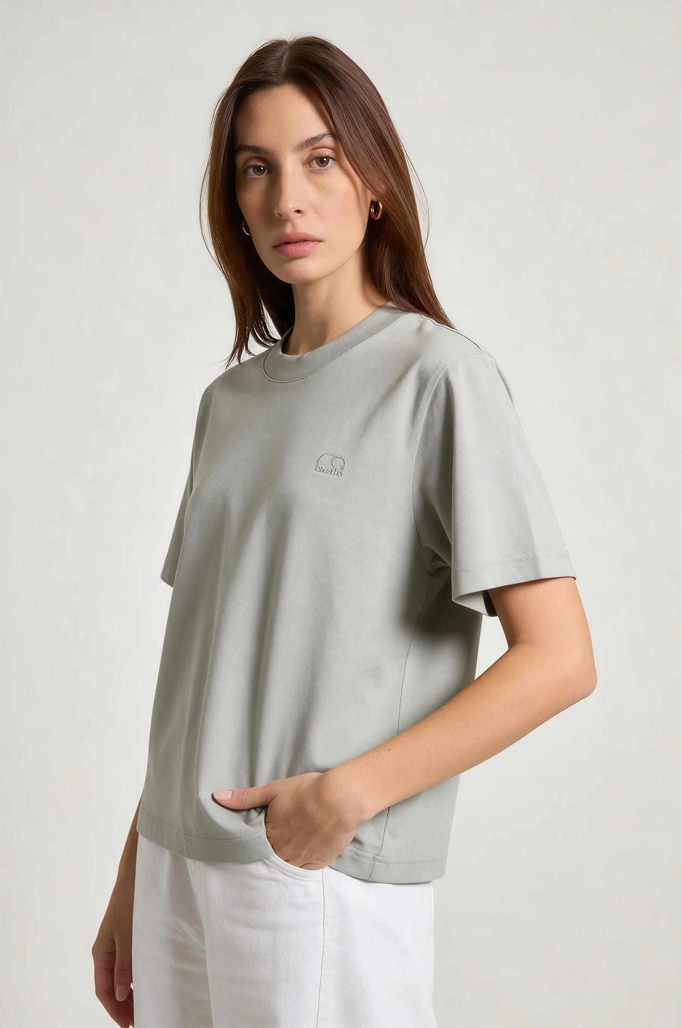 Essential Women’s T-Shirt Coastal Fog