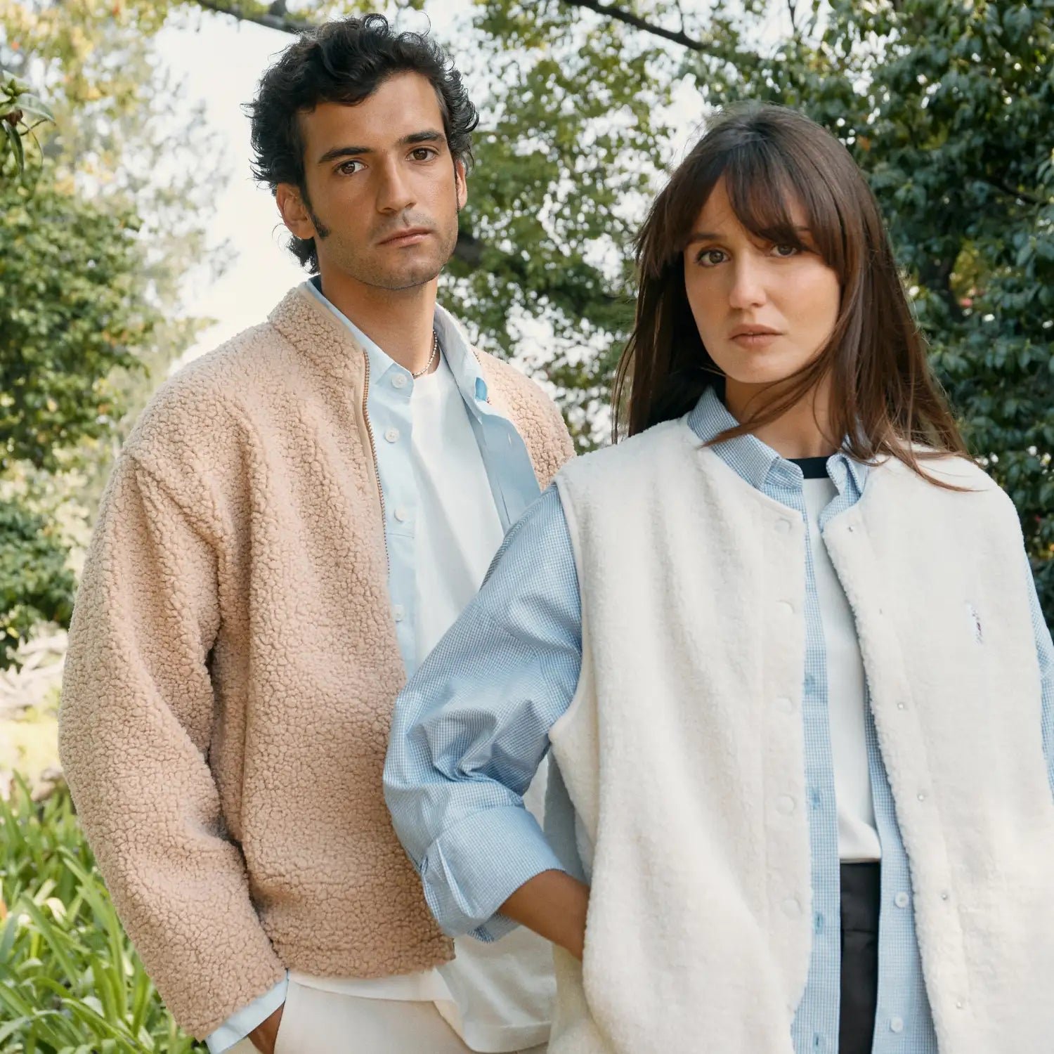 Sherpa Jacket Camel Brown