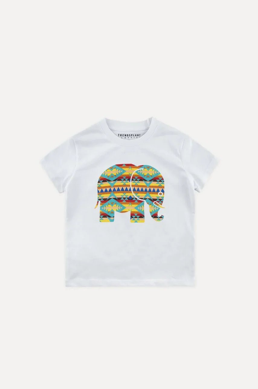 Kid's Organic Navajo Classic T-Shirt White