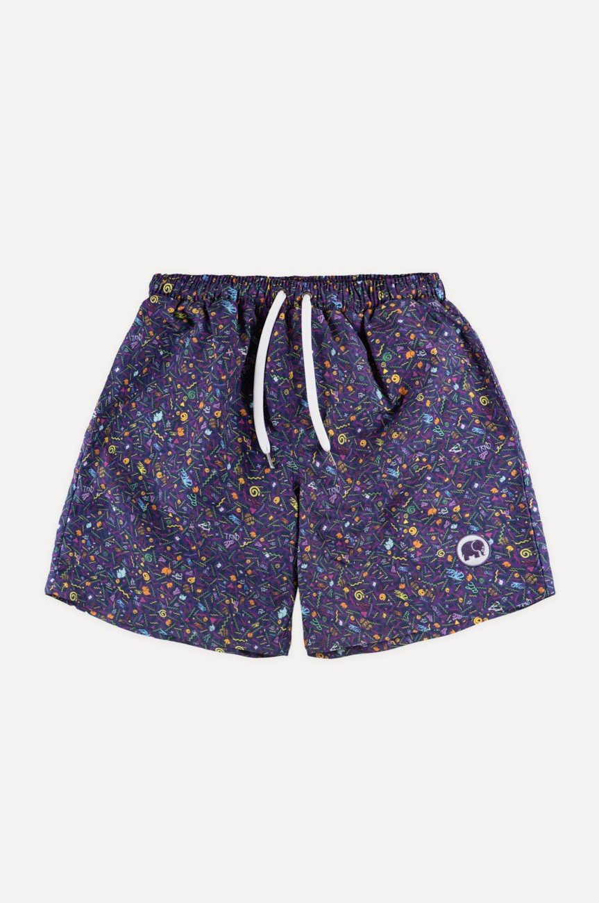 Men's Dogtown Swim Shorts Purple