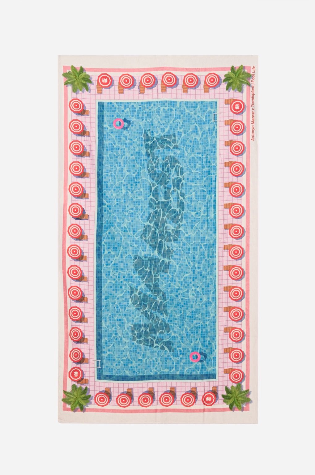 Antonyo Marest X Trendsplant Pool Life Towel