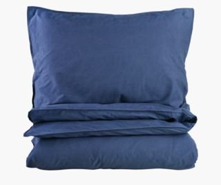 Carol pussilakanasetti puuvillaa farkunsininen