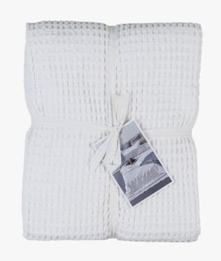 Big Waffel päiväpeitto valkoinen