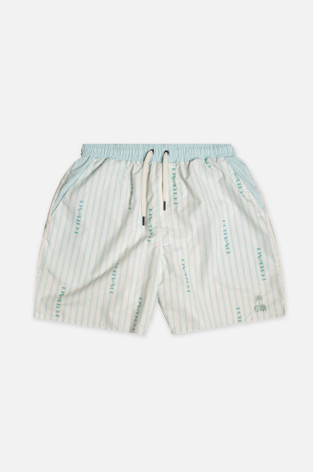 Trendsplant X Antonyo Marest Hotel Del Sol Seaqual®Yarn Swim Short Foam White