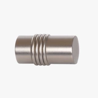 CYLINDER päätykappale, 2 kpl teräs