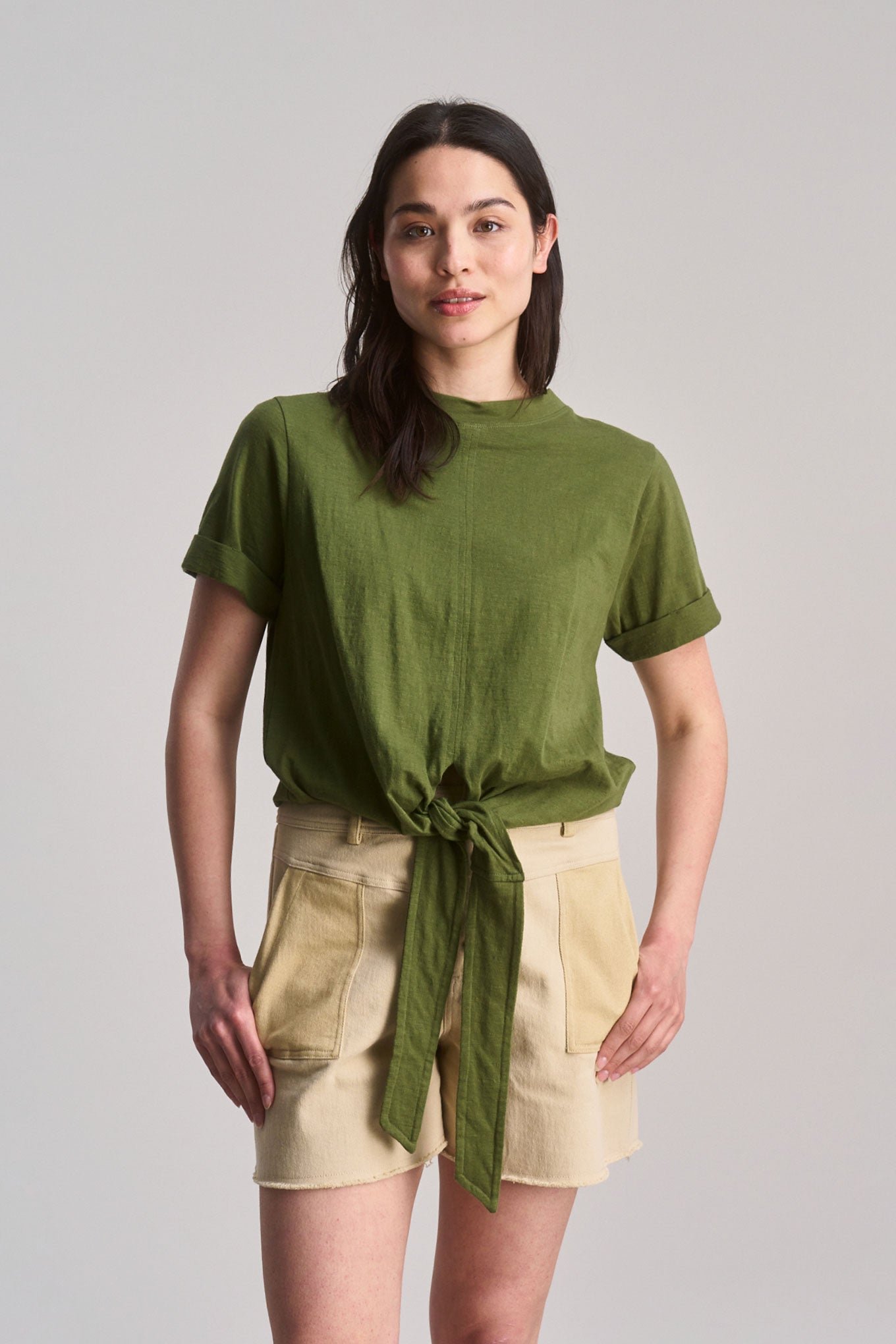 Anisa Organic Cotton T-Shirt Green