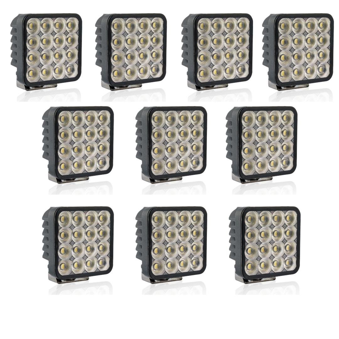 BullPro Spectrum Square 96 LED-työvalo 10kpl