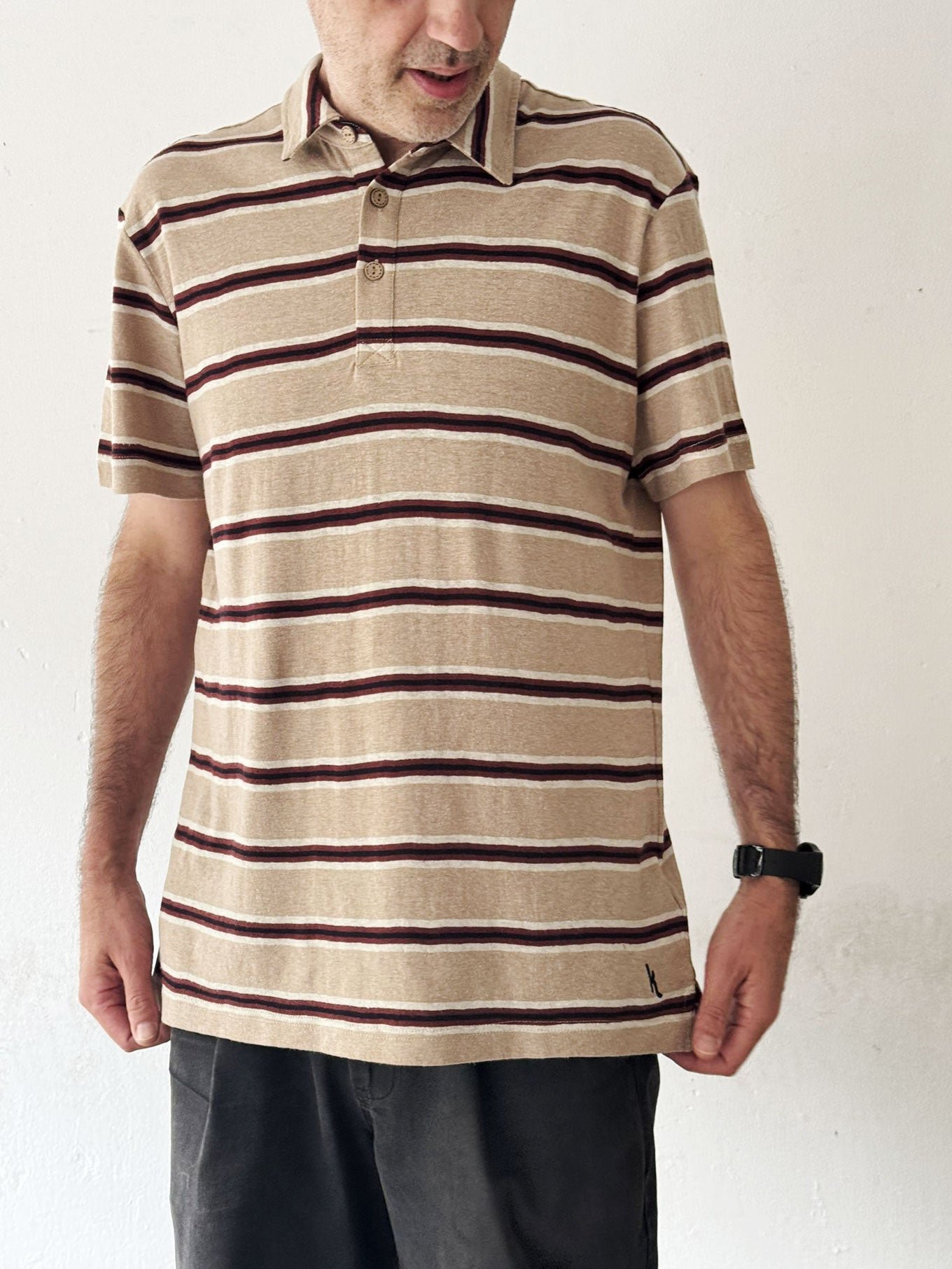 CHOPPER - Hemp Cotton Jersey Polo