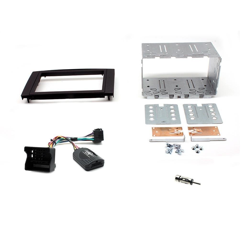 Ford C-Max/Focus 2004-2007 2-DIN soittimen asennussarja (musta)