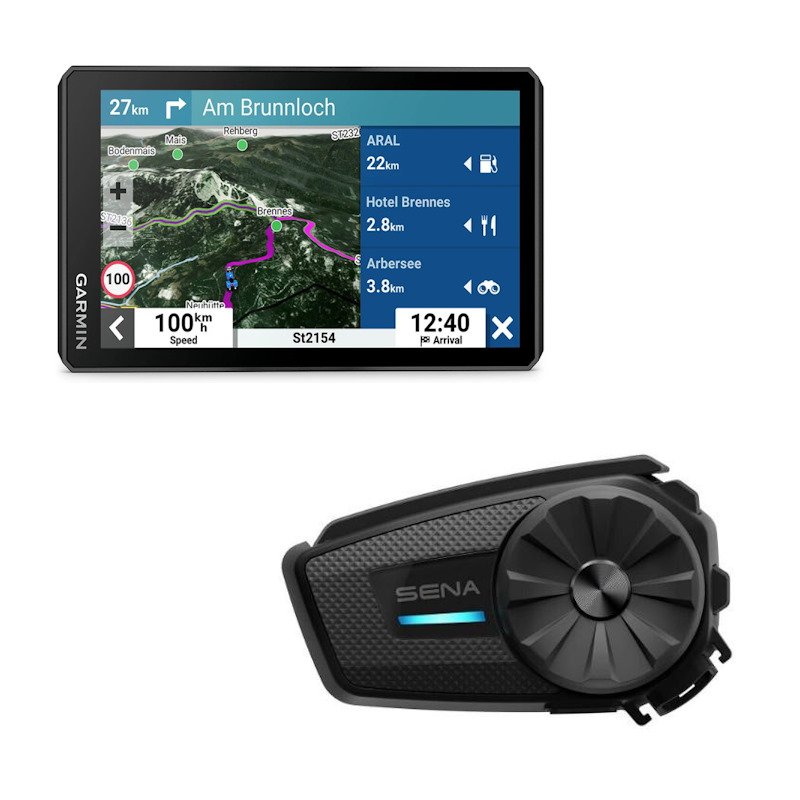 Garmin zumo XT2 + Sena Spider ST1 bundle