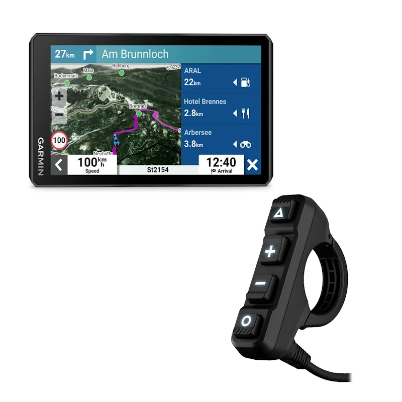 Garmin zumo XT2 + Ohjaustangonsäädin bundle