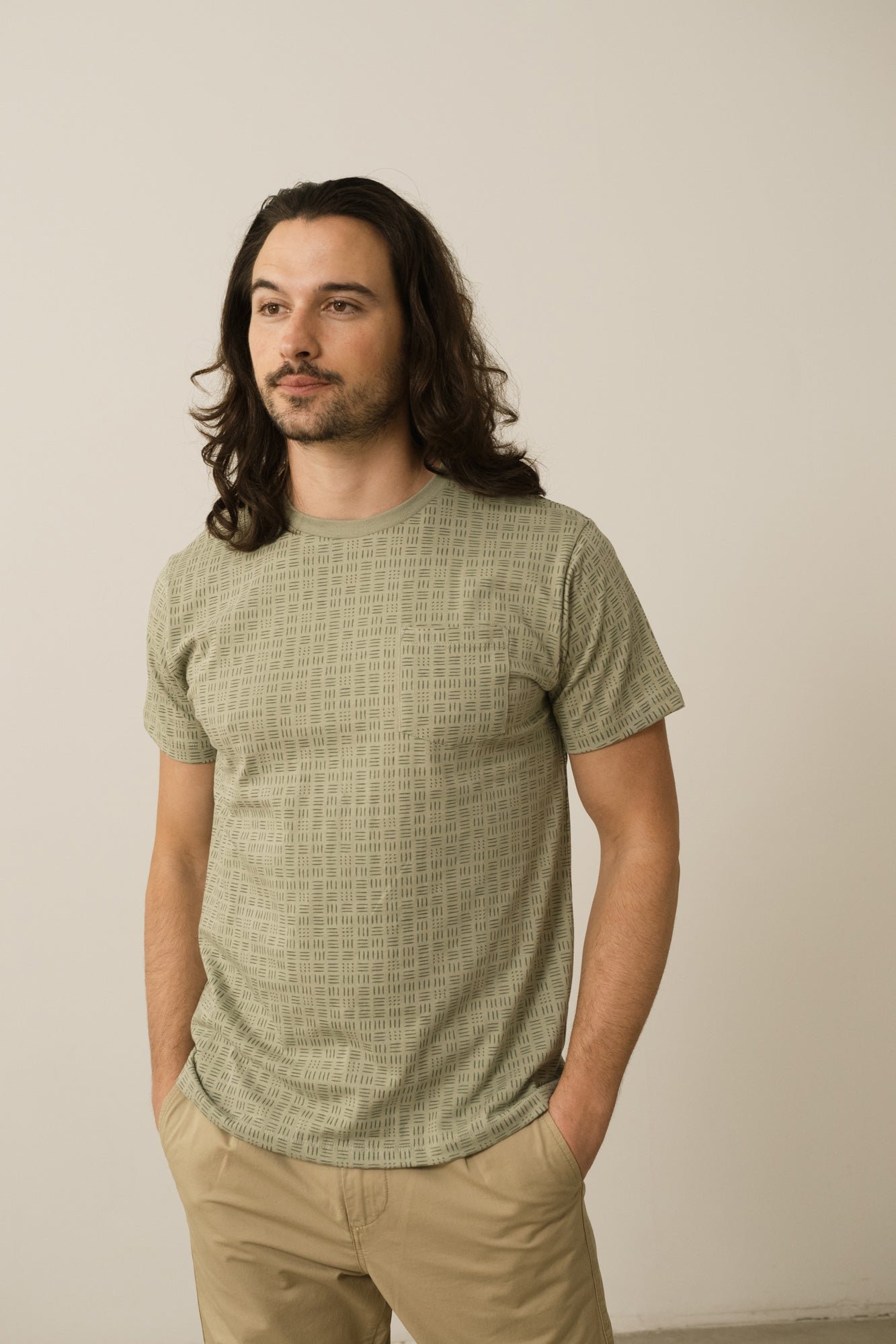 Men's Harriet T-Shirt Wicker Green