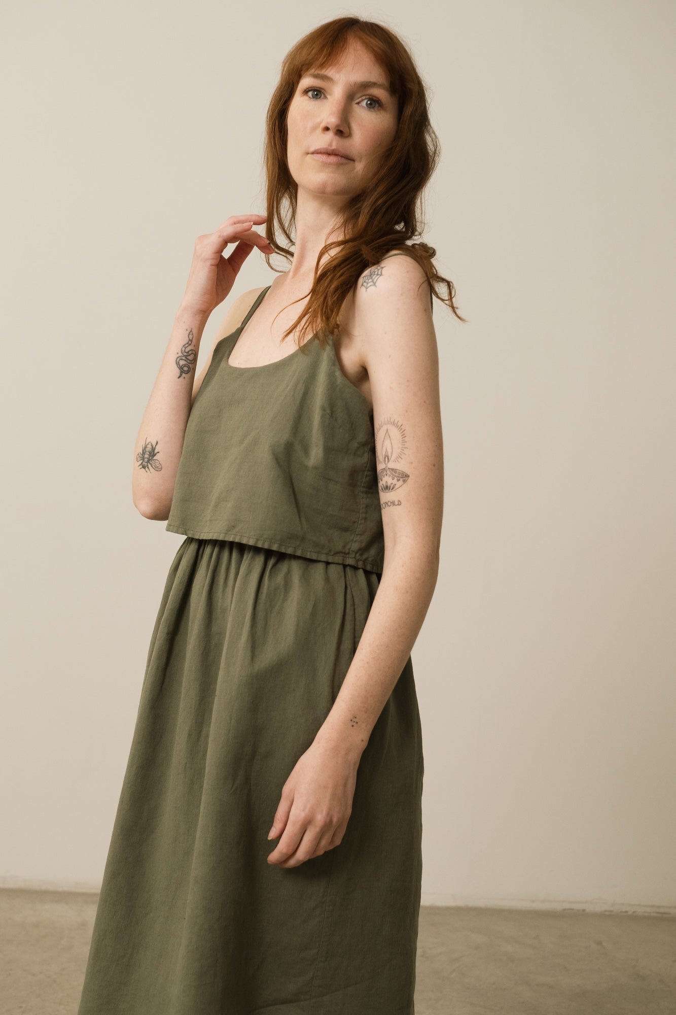 Henar Pellavasekoite Kesämekko Vihreä