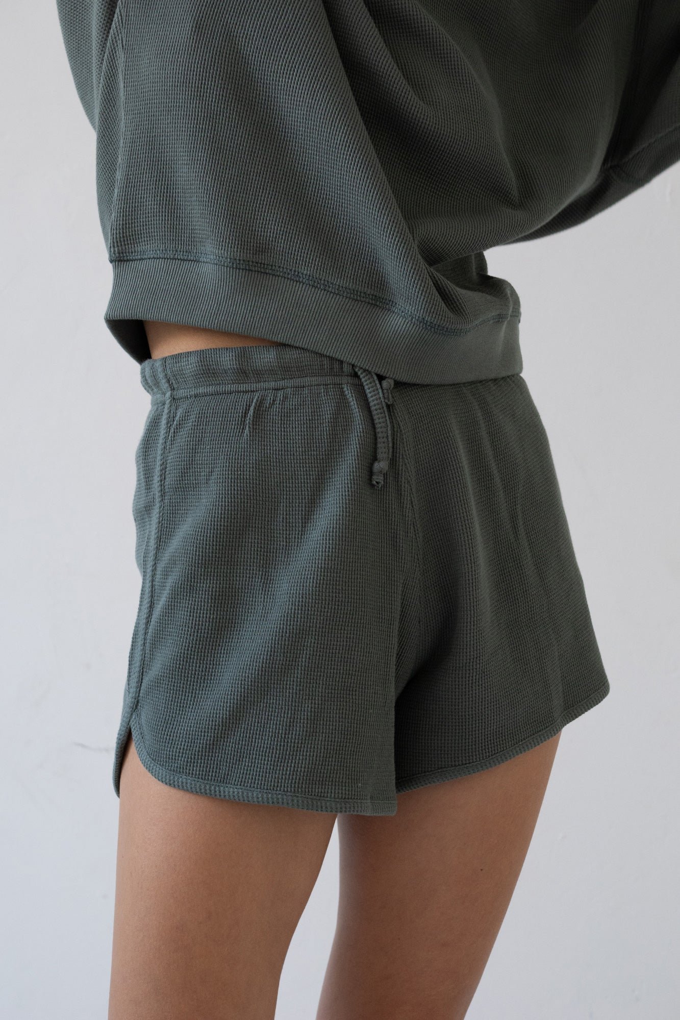 Haiku Waffle Shorts Blue